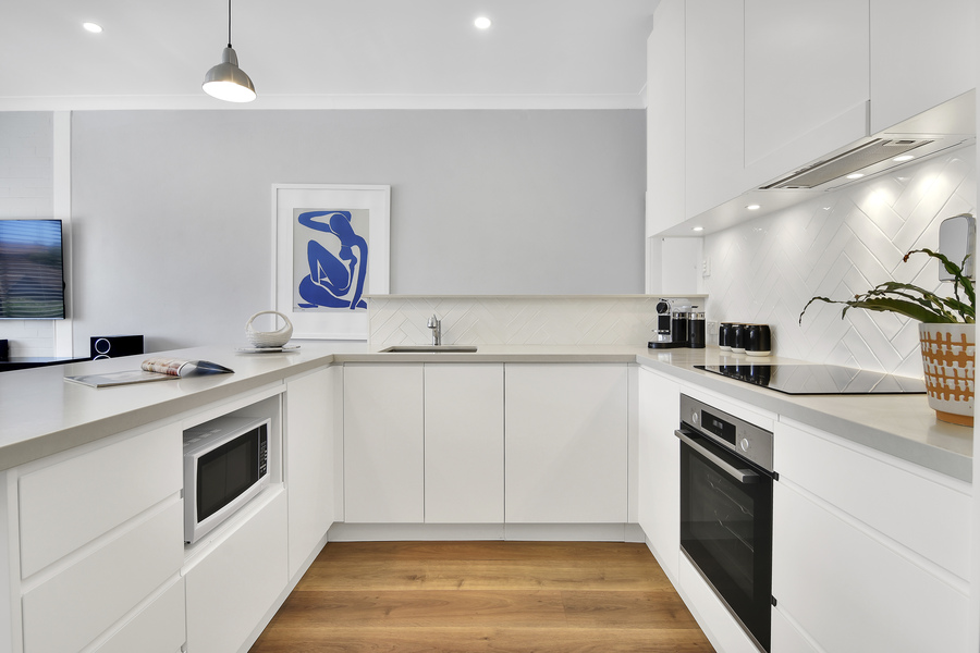 Full kitchen view